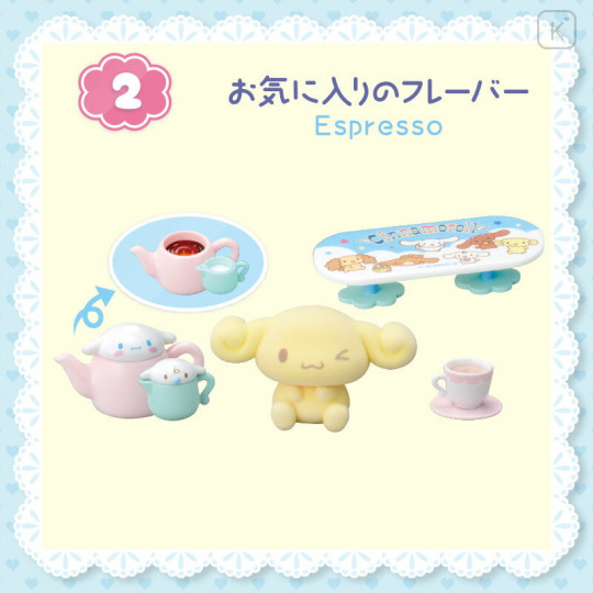 Japan Sanrio Re-Ment Miniature Figure Full Set - Cinnamoroll : Relaxing Living Room - 3