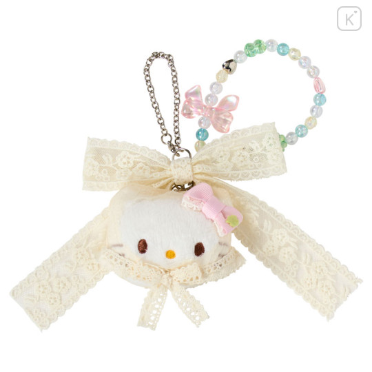 Japan Sanrio Original Mascot Bag Charm - Hello Kitty : Forest Lace - 1