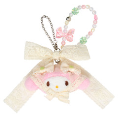 Japan Sanrio Original Mascot Bag Charm - My Melody : Forest Lace