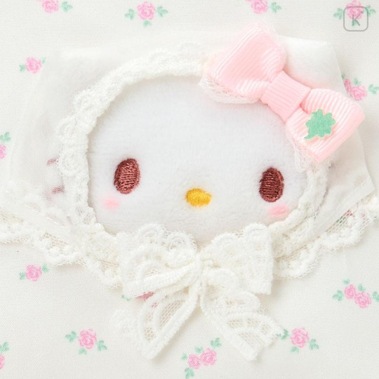 Japan Sanrio Original Tissue Pouch - Hello Kitty : Forest Lace - 4