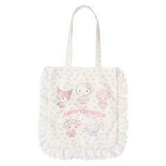 Japan Sanrio Original Tote Bag - Forest Lace Characters