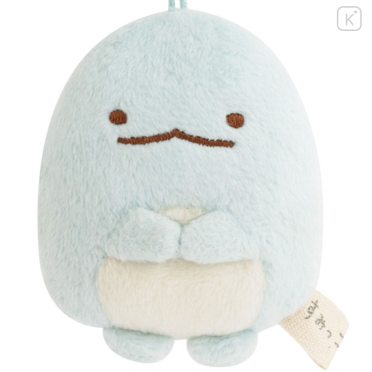 Japan San-X Keychain Plush - Sumikko Gurashi : Tokage Smartphone Screen Cleaner - 3