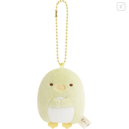 Japan San-X Keychain Plush - Sumikko Gurashi : Penguin? Smartphone Screen Cleaner - 1