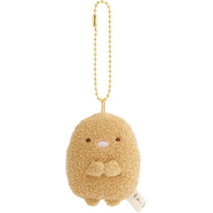 Japan San-X Keychain Plush - Sumikko Gurashi : Tonkatsu Fried Pork Smartphone Screen Cleaner