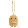 Japan San-X Keychain Plush - Sumikko Gurashi : Tonkatsu Fried Pork Smartphone Screen Cleaner - 1