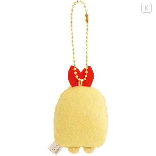 Japan San-X Keychain Plush - Sumikko Gurashi : Ebifurai no Shippo Fried Shrimp Tail Smartphone Screen Cleaner - 2
