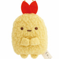 Japan San-X Keychain Plush - Sumikko Gurashi : Ebifurai no Shippo Fried Shrimp Tail Smartphone Screen Cleaner - 3