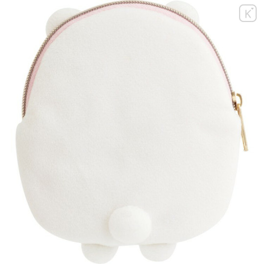 Japan San-X Mascot Mini Pouch - Sumikko Gurashi : Shirokuma - 2