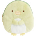 Japan San-X Mascot Mini Pouch - Sumikko Gurashi : Penguin? - 1