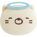 Japan San-X Plush Badge - Sumikko Gurashi : Neko Angel Smiling - 2