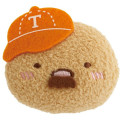 Japan San-X Store Plush Badge - Sumikko Gurashi : Tonkatsu Fried Pork Beard - 2