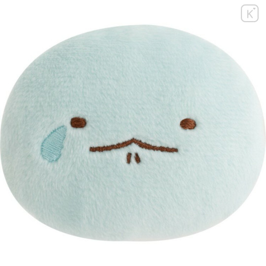 Japan San-X Plush Badge - Sumikko Gurashi : Tokage Crying Tear - 2