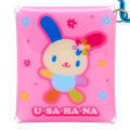 Japan Sanrio Star-shaped Carabiner Clear Multi Case - Usahana - 4