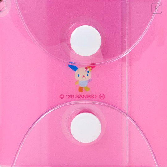Japan Sanrio Star-shaped Carabiner Clear Multi Case - Usahana - 5
