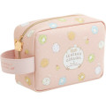 Japan San-X Cosmetic Pouch - Sumikko Gurashi : Raccoon Tanuki Round Restaurant - 1