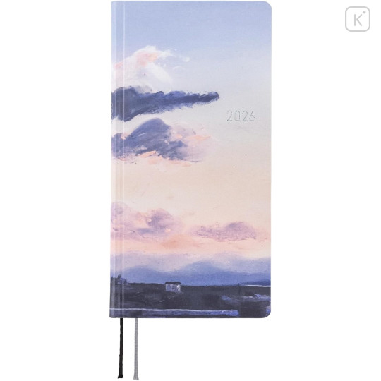 Japan Hobonichi Techo Weeks Hardcover Horizontal Japanese - Route to Kumamoto Port at Dawn / 2026 Apr / Mon Start - 1