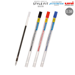 Japan Uni Style Fit Jetstream Ballpoint Pen Refill - 0.38mm