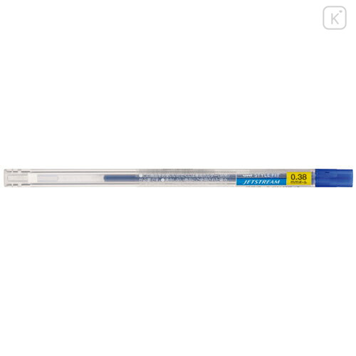 Japan Uni Style Fit Jetstream Ballpoint Pen Refill - 0.38mm Blue - 1
