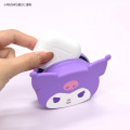 Japan Sanrio MagSafe Silicone Pouch - Kuromi - 5