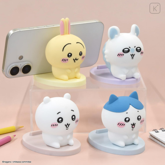 Japan Chiikawa Mascot Mobile Stand - Hachiware - 7