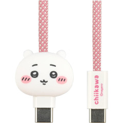 Japan Chiikawa PD60W USB Type-C Mascot Magnetic Cable - Chiikawa