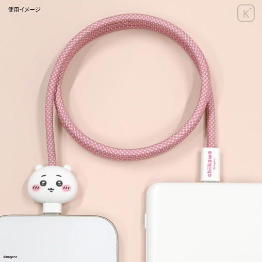 Japan Chiikawa PD60W USB Type-C Mascot Magnetic Cable - Chiikawa - 4