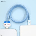 Japan Chiikawa PD60W USB Type-C Mascot Magnetic Cable - Hachiware - 4