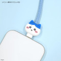 Japan Chiikawa PD60W USB Type-C Mascot Magnetic Cable - Hachiware - 5