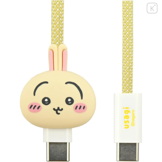 Japan Chiikawa PD60W USB Type-C Mascot Magnetic Cable - Usagi - 1