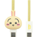Japan Chiikawa PD60W USB Type-C Mascot Magnetic Cable - Usagi - 1