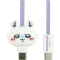 Japan Chiikawa PD60W USB Type-C Mascot Magnetic Cable - Momonga - 1