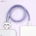 Japan Chiikawa PD60W USB Type-C Mascot Magnetic Cable - Momonga - 4