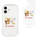 Japan San-X Crystal Clear iPhone 17 Case - Rilakkuma : Stuffed Toy - 2