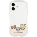 Japan San-X Crystal Clear iPhone 17 Case - Chairoikoguma & Rilakkuma : Cake - 1