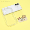 Japan San-X Crystal Clear iPhone 17 Case - Chairoikoguma & Rilakkuma : Cake - 3