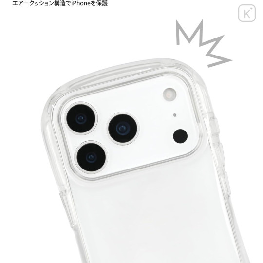 Japan San-X Crystal Clear iPhone 17 Pro Case - Rilakkuma : Stuffed Toy - 5