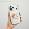 Japan San-X Crystal Clear iPhone 17 Pro Case - Rilakkuma : Stuffed Toy - 6