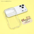 Japan San-X Crystal Clear iPhone 17 Pro Case - Chairoikoguma & Rilakkuma : Cake - 3
