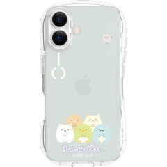 Japan San-X Crystal Clear iPhone 17 Case - Sumikko Gurashi : Pixel