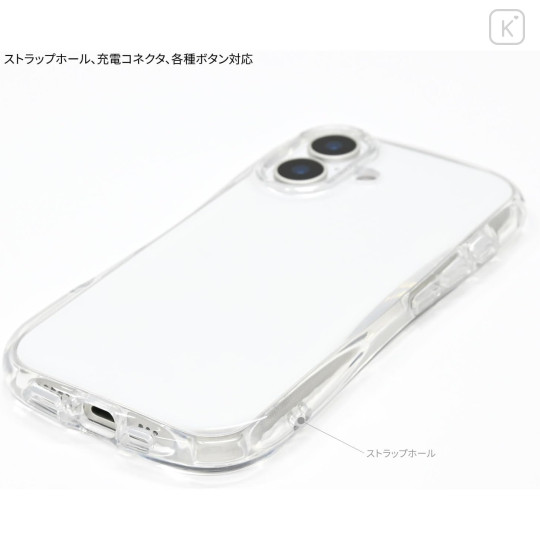 Japan San-X Crystal Clear iPhone 17 Case - Sumikko Gurashi : Aji Furai no Shippo - 4