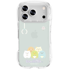 Japan San-X Crystal Clear iPhone 17 Pro Case - Sumikko Gurashi : Pixel