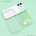 Japan San-X Crystal Clear iPhone 17 Pro Case - Sumikko Gurashi : Pixel - 3