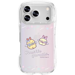Japan San-X Crystal Clear iPhone 17 Pro Case - Sumikko Gurashi : Aji Furai no Shippo