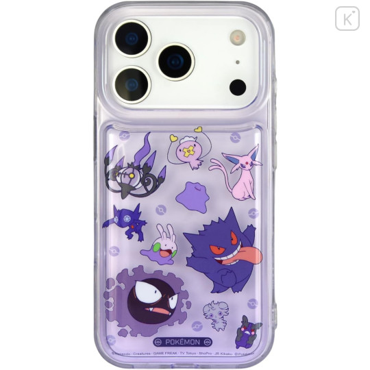 Japan Pokemon IIIIfit Clear iPhone 17 Pro Case - Pocket Monster : Purple - 1