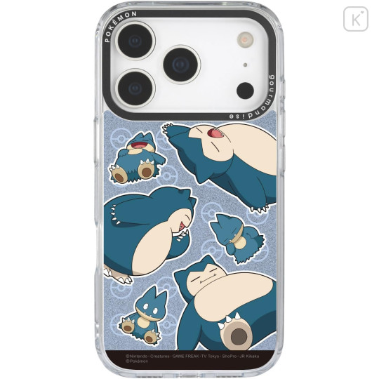 Japan Pokemon Camera Frame iPhone 17 Pro Case - Snorlax : Green - 1