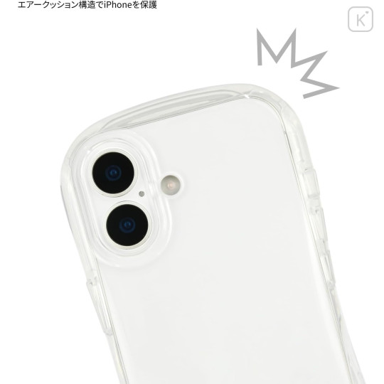 Japan Curious George Crystal Clear iPhone 17 Case - Butterfly - 5