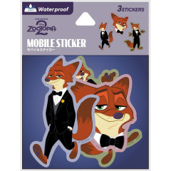 Japan Disney Mobile Sticker Pack - Zootopia : Nick Wilde