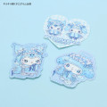 Japan Sanrio Mobile Sticker Pack - Kuromi & My Melody : Dolly Mix - 3
