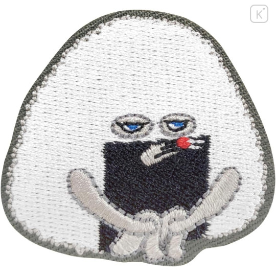 Japan Bread Thief Embroidered Mobile Sticker - Onigiri Boy - 1