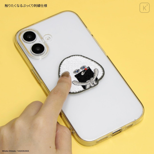 Japan Bread Thief Embroidered Mobile Sticker - Onigiri Boy - 4